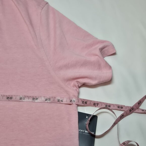 Lucky Brand Men's Size XXL T-Shirt Short Sleeve Pink (51) - Picture 10 of 12